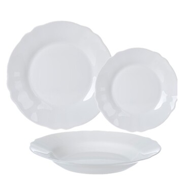 Сервиз LUMINARC LOUIS XV WHITE, 18 предметов (6840744)