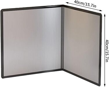 Антипригарный складной кухонный передник от брызг 40 х 40 см Jjoer