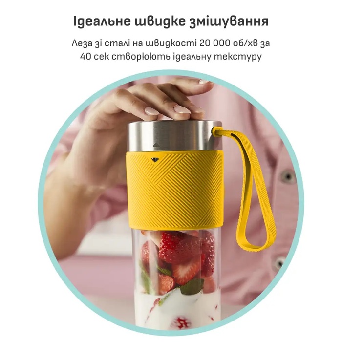 Аккумуляторный портативный блендер Tefal BL1C0230 (7150898)