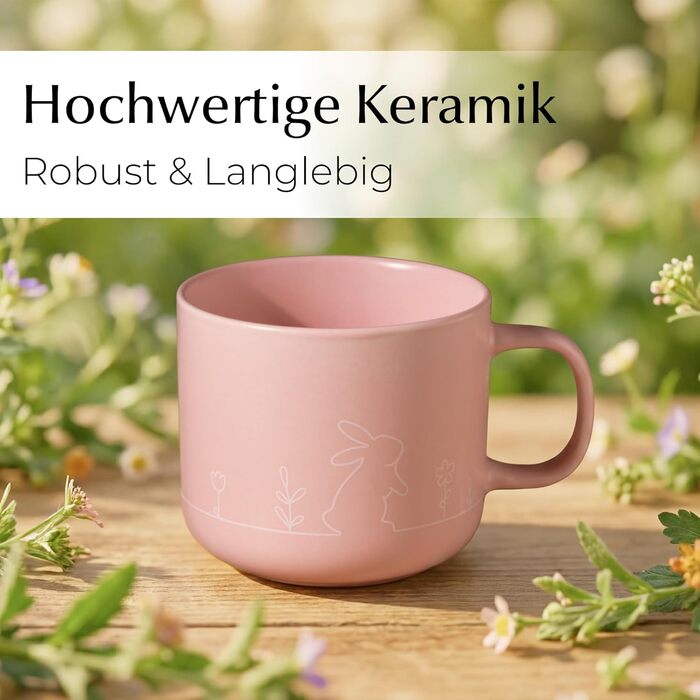 Набір великодніх кухлів 450 мл MIAMIO