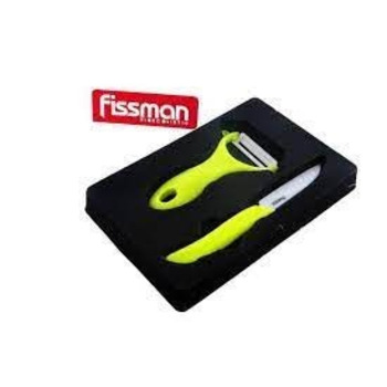 Набор серии Fissman MARCA (нож для нарезки и нож для чистки овощей с керамическими лезвиями) (2608)