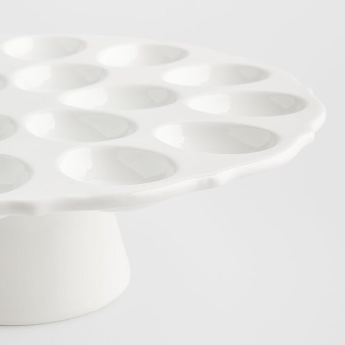 Керамічний піднос для яєць 30 см home&you