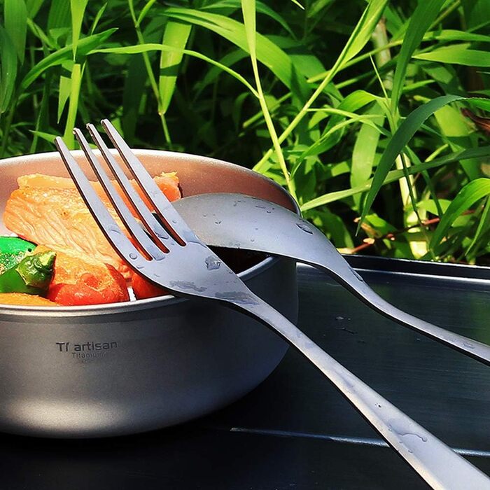 Набор туристических столовых приборов для кемпинга Lixada