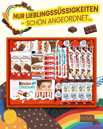 Коробка конфет с шоколадом, 31 предмета Kinder