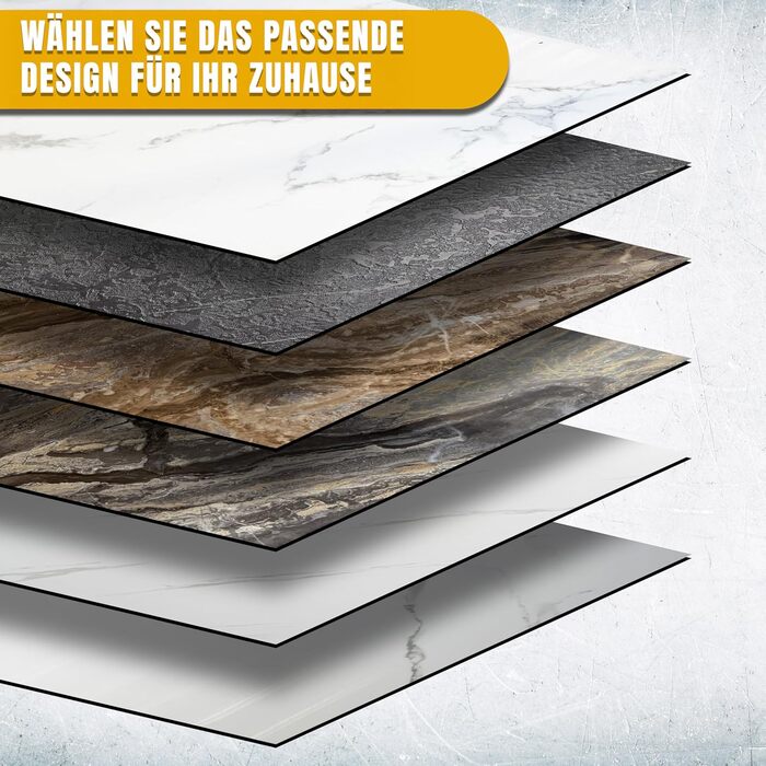 Стінові панелі AS Country Stone під мармур 60x120 см ПВХ-облицювання стіни з пластикових панелей для кухні, ванної кімнати тощо Панель кухонного фартуха (4 шт., Токіо)