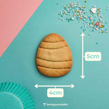 Набір формочок для печива на Великдень 3 шт formyourcookie