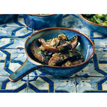 Тарілка глибока 15.5 см з ручкою, Terra Porcelain Aqua Blue, GenWare