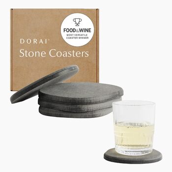 Набір кам’яних підставок під напої 4 шт Dorai