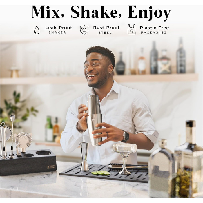 Професійний набір для приготування коктейлів 14 предметів Bare Barrel
