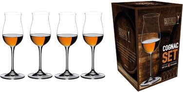 Набор из 4 бокалов для коньяка 0,18 л, Cognac Set Riedel