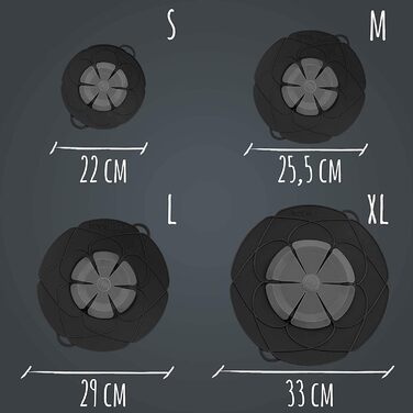 Силіконовий захист від википання для каструль і сковорідок Kochblume