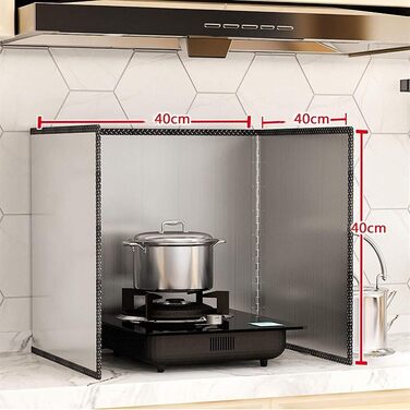 Захист від бризок для плити 40 х 40 см YCOLX