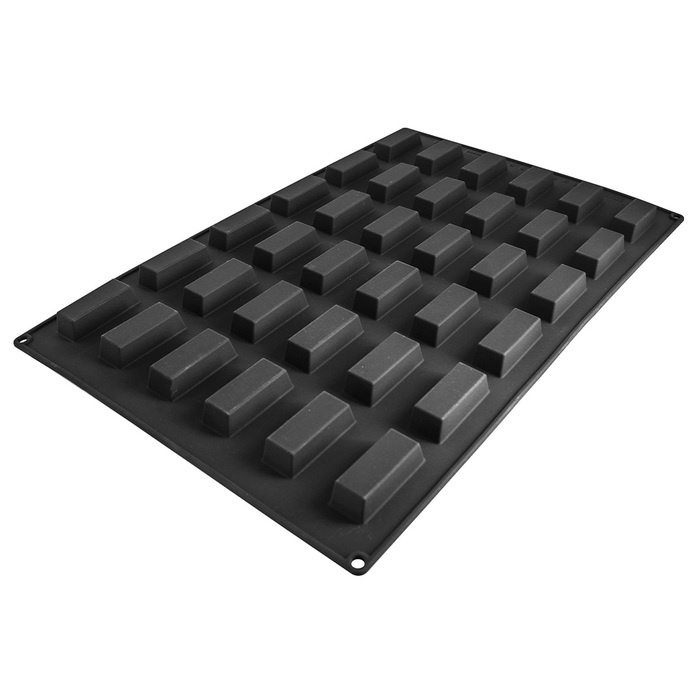 SQ069 Форма силіконова 600x400 мм, 'финансье' 70 x 26 /60 x 23 h 20 mm