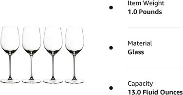 Бокал для белого вина 0,37 л, набор 2 предмета, Veritas Riedel