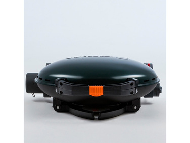 КОМПЛЕКТ Портативний переносний газовий гриль O-GRILL 500, зелений + шланг в подарунок! Код: 013367