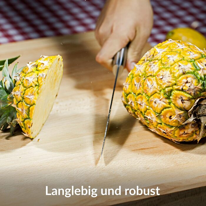 Набор ножей из нержавеющей стали с самозатачивающимся блоком Ausker