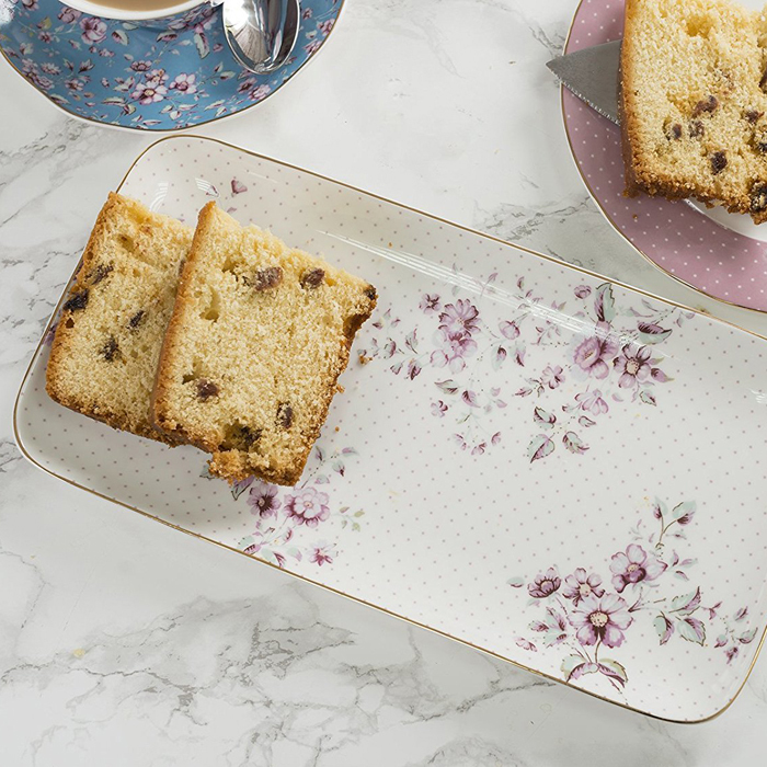 Тарелка сервировочная CreativeTops Ditsy Floral, фарфор, 29 х 15 см