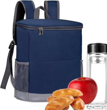 Большой терморюкзак синий Generisch