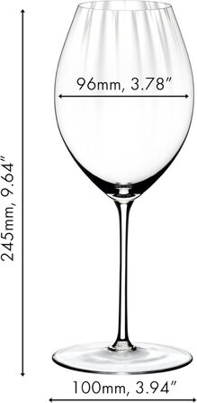 Набір з 2 келихів для червоного вина Шираз 631 мл, Performance Riedel