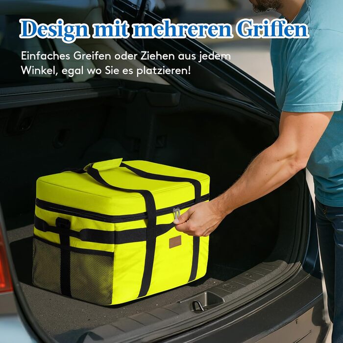 Термосумка 30 л яблучно-зелений Lifewit