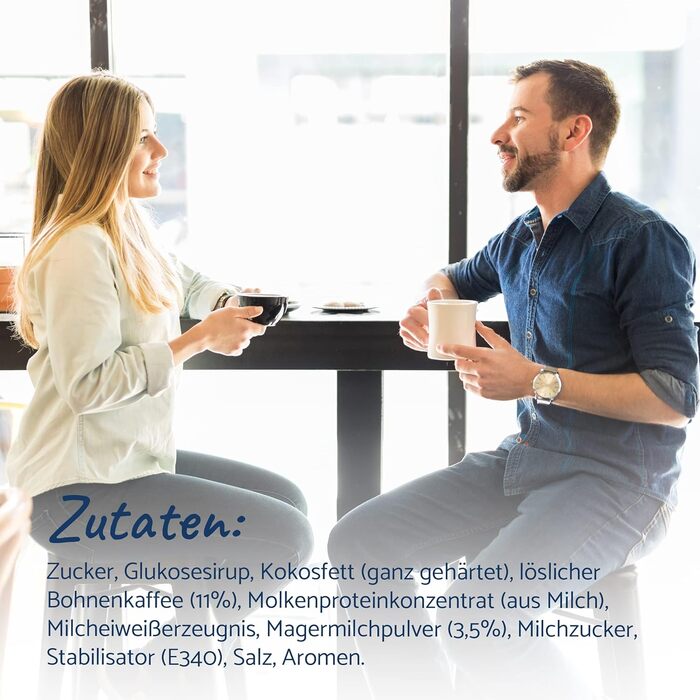 Розчинна кава, 200 г у скляній банці, на 112 напоїв (Капучино, 500 г (1 упаковка))