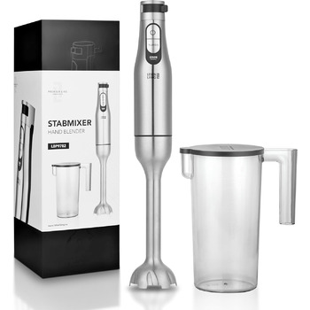Ручний блендер 1200 Вт з мірною чашою 1 л Premium LEBENLANG