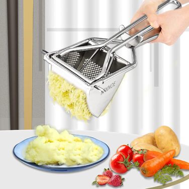 Пресс для картофеля 30 см, нержавеющая сталь KENNOE