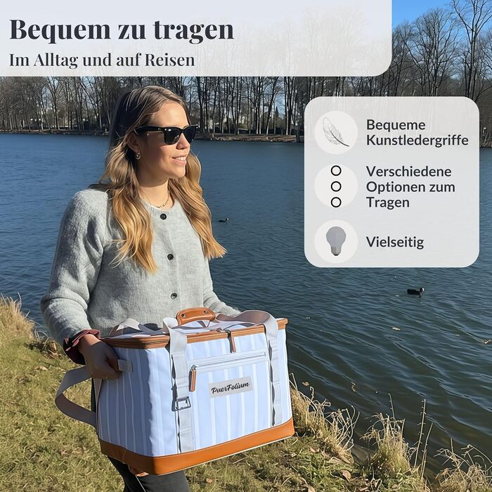 Велика термосумка 45 л PuerFolium