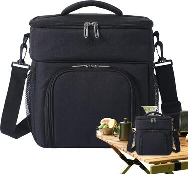 Термосумка 14 л чорная Generisch