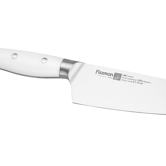 Нож Fissman поварской LINZ 15 см X50CrMov15 сталь (2767)