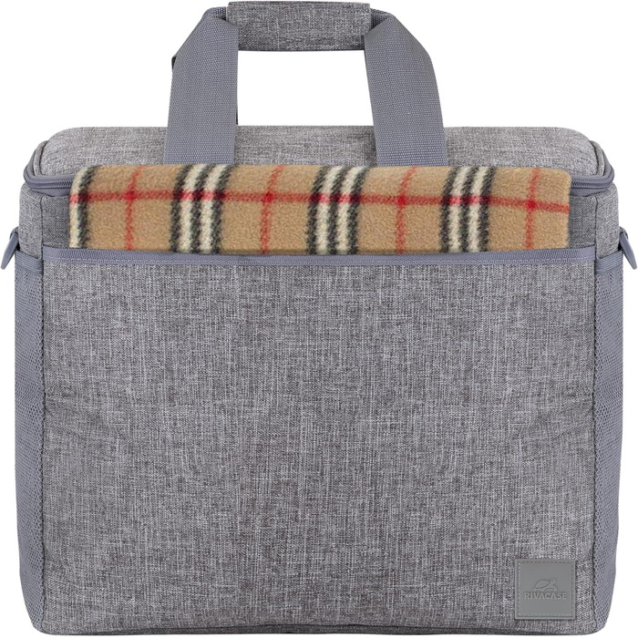 Термосумка 30 л серая Rivacase