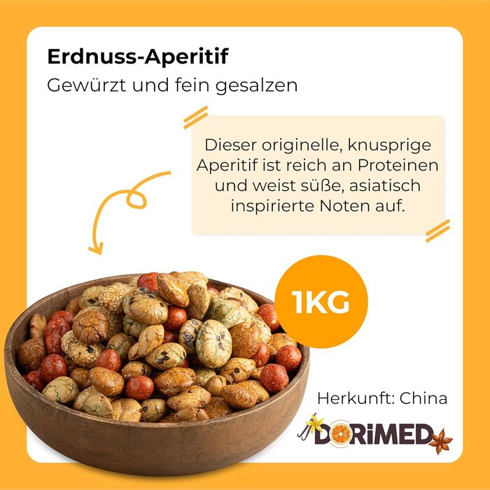 Рисовые крекеры King Mix, 1 кг DORiMED