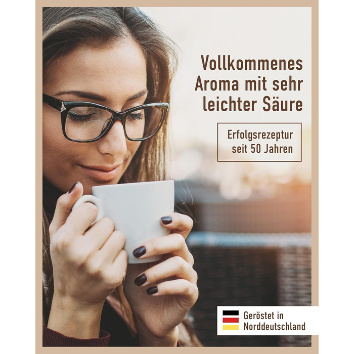 Мелені кавові зерна Coffee House 100% арабіка 250 г Hagenbeck