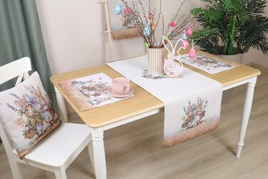 Набор из 4 подставок под тарелки 35 х 45 см textile idea