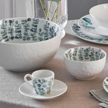 Блюдо серверировочное La Porcellana Bianca SEMPREVERDE, фарфор, диам. 32 см