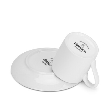 Набір Fissmanз 2-х кухлів FLOREE 100 мл з блюдцем порцеляна (3670)