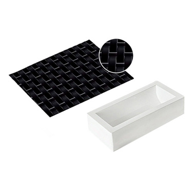 Kit Buche  VIENNA  Набір форма силіконова + силіконовий килимок для декору ' VIENNA' 250x90 mm, h 70