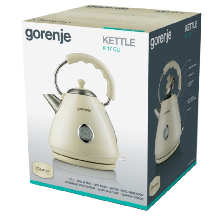 Электрочайник Gorenje K 17 CLI (6604996)