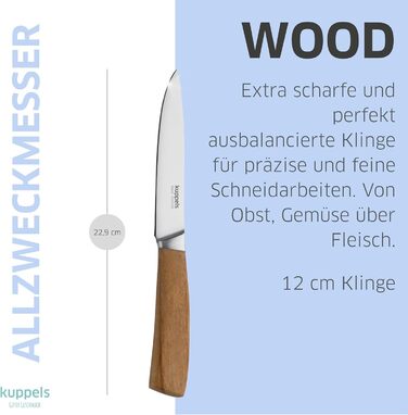 Набір кухонний ножів 2 шт Kuppels