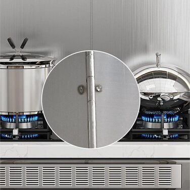 Скляний кухонний фартух бризкозахисний екран 40 х 40 см Feegow