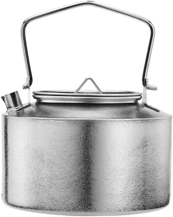 Титановый чайник для кемпинга 980 мл TIANHENGMart