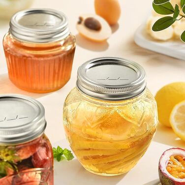 Кришки для банок Mason Jar 7 см, набір 200 предметів Liwankaqi