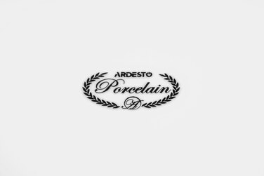 Блюдо Ardesto, 29х29см, фарфор, квадратный, белый