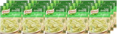 Заправка для салату Knorr з кроповими травами для смачної заправки для салату з натуральними інгредієнтами* 5 x 3 порції 15 кропових трав 9 г (75 упаковок)