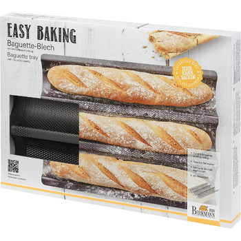 Деко для випічки багета, 38,5 x 28 x 4 см, Easy Baking RBV Birkmann