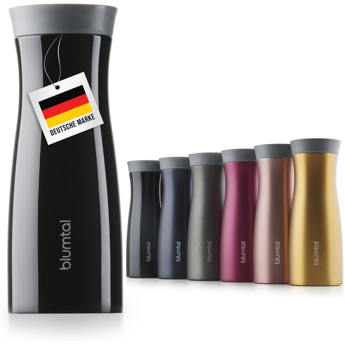 Термочашка 380 мл черная London Blumtal