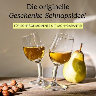 Набор бокалов для шнапса на ножке 6 шт 70 мл Kornrad Krumm