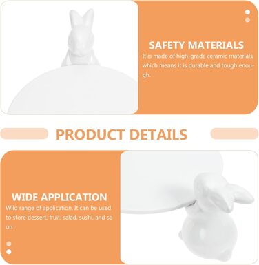 Порцелянова підставка для торта 24,5 см Zerodeko