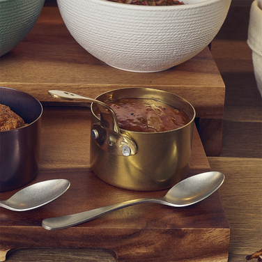 Міні-стільник 7.8*4.5 см, 200 мл, Gold Vintage Steel, GenWare