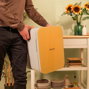 Міні-холодильник 20 л золотистий Bolero MiniCooling Bahamas Cecotec